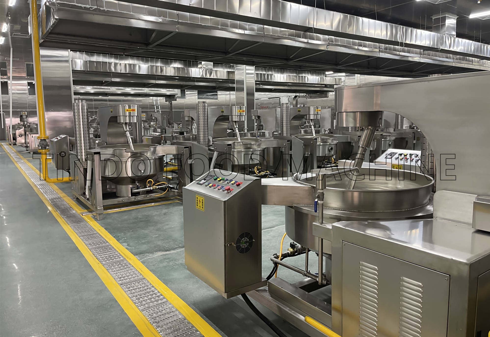 Central Kitchen Large Cooking Equipment