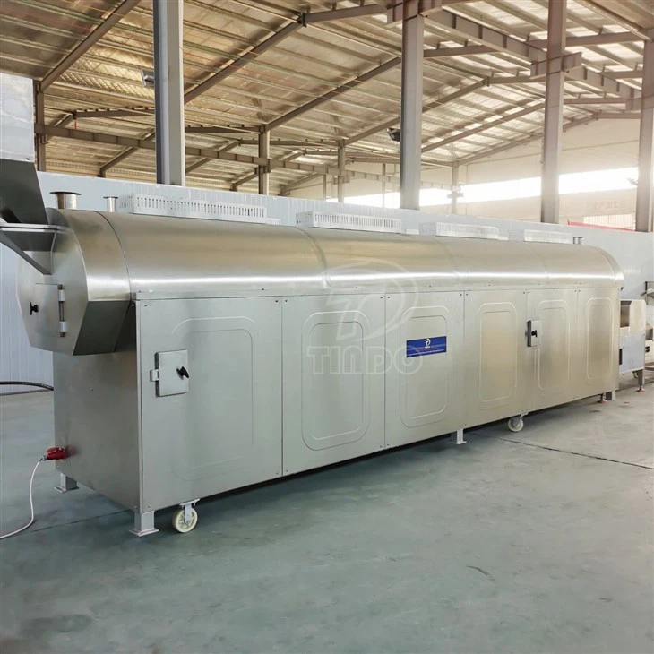 Continuous Nut Roasting Machine